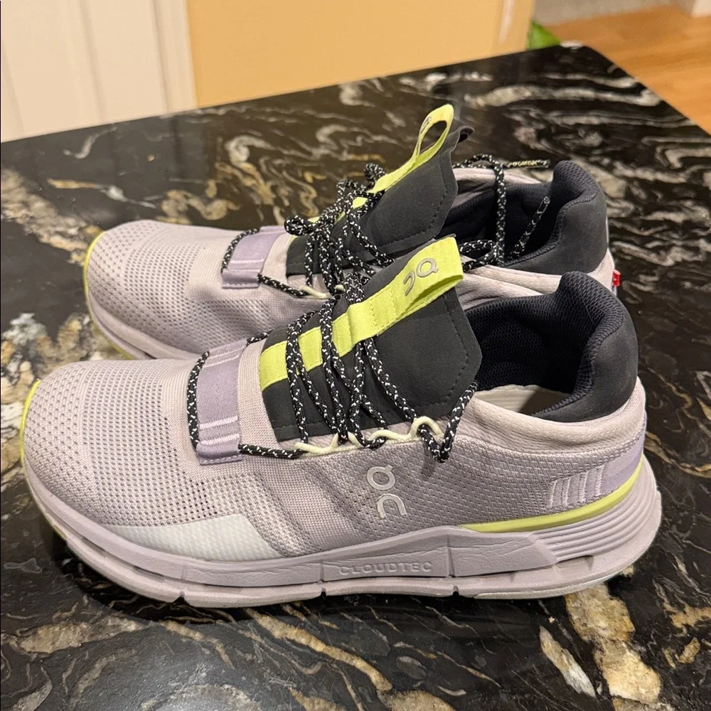 On Running Cloudnova Shoes Pearl Zest Women's Size 9 - Picture 3 of 8